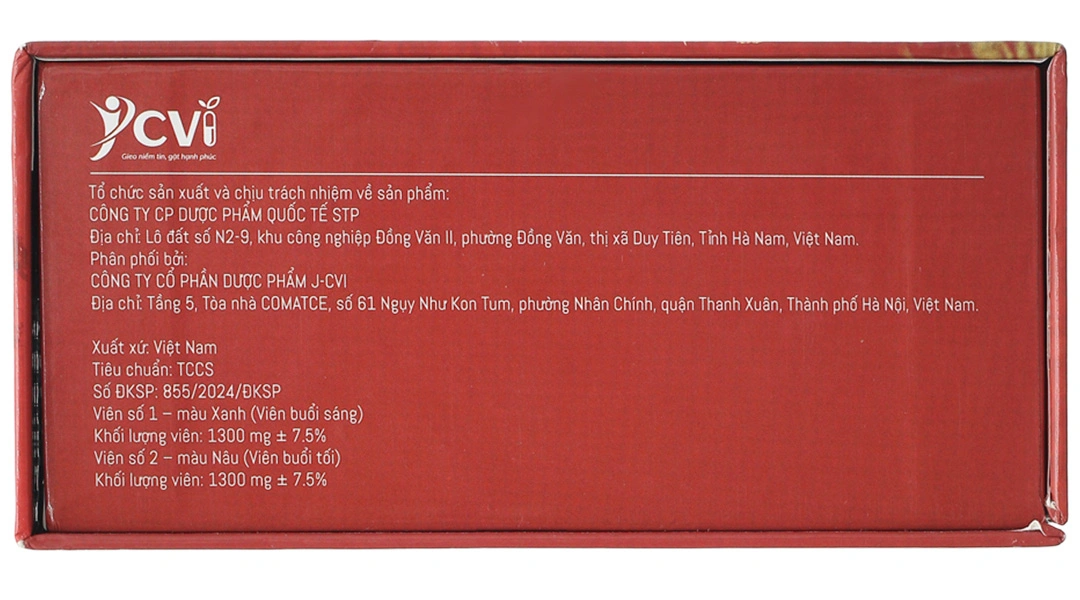 Thực phẩm bảo vệ sức khỏe Viên ăn ngon ngủ ngon BC hộp 2 lọ x 30 viên - 4